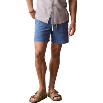 Marine Layer Saturday Beach Shorts in Cornflower Blue at Nordstrom, Size Xx-Large