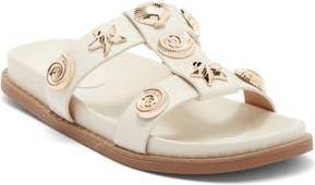 Top Moda Sailor Slide Sandal in Ivory Pu at Nordstrom Rack, Size 6.5