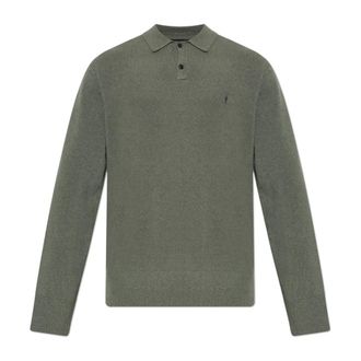 AllSaints Uomo, Maglie, Verde, L, new