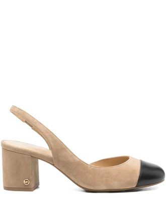 Michael Michael Kors slingback-strap heeled pumps - Neutrals