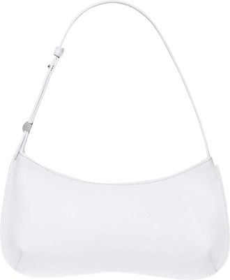 Jacquemus White Bisou Medium Shoulder Bag