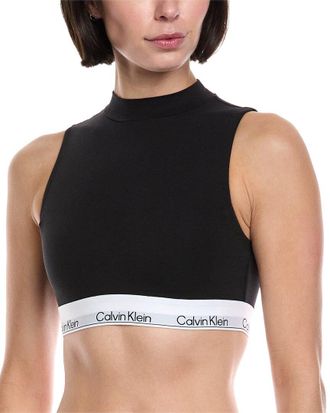 Calvin Klein Lightly Lined Mock Neck Bra