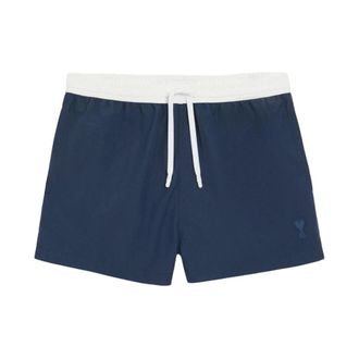 Ami Beachwear, male, Blue, Size: 2XL Ami Paris Sea clothing