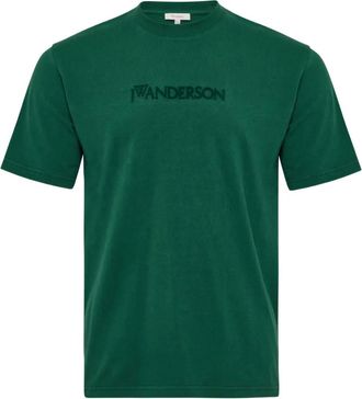 J.W.Anderson T-shirt con logo - Verde