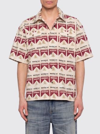 Carne Bollente Camicia casual in cotone stretch stampato