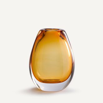 AM.PM Handgeblazen glazen vaas, H20 cm, Myra