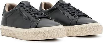 AllSaints Klop Leather Low Top Mens Lace-up Boots Black : 11 M