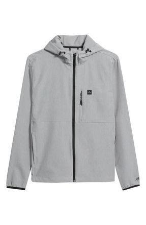 Rip Curl Elite Anti Series Water Repellent Hooded Jacket in Grey Marle at Nordstrom, Size Xx-Large