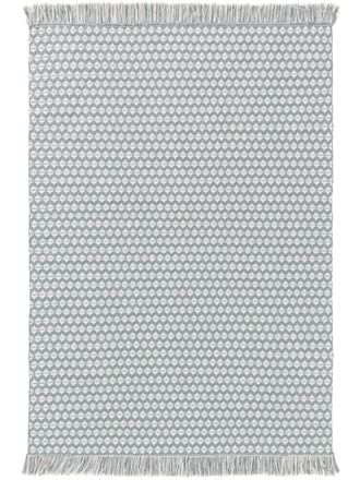 benuta Alfombra de material reciclado azul 80x150