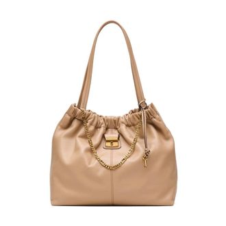 Marc Jacobs Shoulder Bags, female, Brown, Size: ONE SIZE Chain Top Handle Shoulder Bag