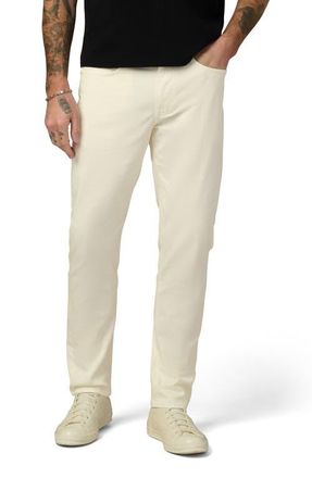 Joe's The Brixton Slim Straight Leg Twill Pants in Coconut Milk at Nordstrom, Size 33 X 32