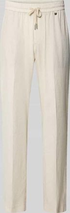 Antony Morato Relaxed Fit Hose mit elastischem Bund Modell ELLIOT in Ecru, Gr&ouml;&szlig;e 46