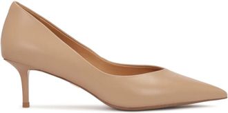 Kazar Klassieke beige leren pumps - Dames - Pumps - Beige - 40 EU - Leer - Schoenen