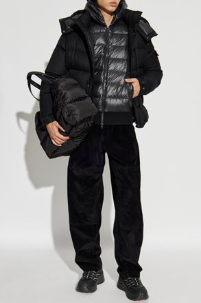Moncler Down Jacket Maya, Mens, Black