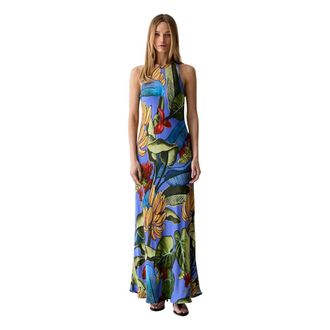 Farm Rio Farm Rio - Maxi Jurk - Dames - Jurken - Veelkleurig - Maat: XS
