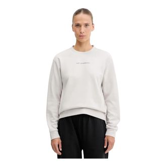 Emporio Armani Logo Sweatshirt - Dames - Sweatshirts - Grijs - XS - Katoen - Hoodies & sweatvesten