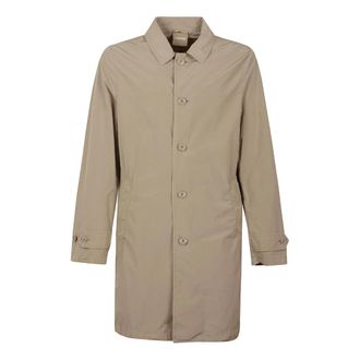 Aspesi Waterdichte Jas - Heren - Mantel - Bruin - M - Nylon - Jassen