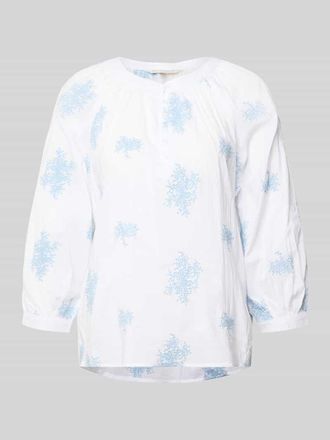 Apricot Bluse aus Viskose-Mix mit verl&auml;ngertem R&uuml;cken in Ecru, Gr&ouml;&szlig;e XXL