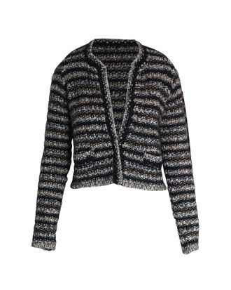 Isabel Marant Isabel Marant Gestreepte Sweater met Diepe Halslijn in Multikleur Wol
