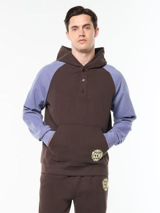 Sergio Tacchini Vincere Hoodie in Mulch at Nordstrom, Size Xxx-Large