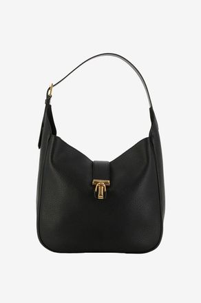 Tom Ford Hobo-Tasche aus genarbtem Leder Monarch Medium