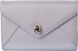 MICHELLE WILHITE The Mini Frieda Clutch in Steel at Nordstrom
