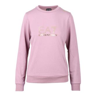 Emporio Armani Felpa Sottile - Dames - Sweatshirts - Roze - XL - Polyester - Hoodies & sweatvesten