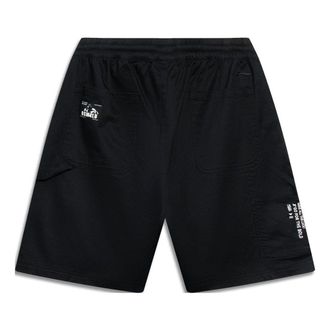 Li-Ning x Disney Oswald Graphic Shorts Black AKST309-2