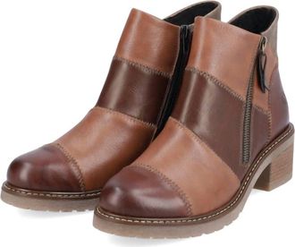 Rieker Womens Ankle Boots In Chestnut/amaretto/brown/brown