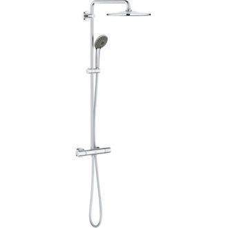 GROHE Vitalio Joy System 310 Columna De Ducha Termost&aacute;tica, Ducha 3 Rociadores, Cromo (26400001) - Grohe