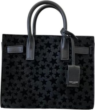 Saint Laurent Pre-owned Vintage Shoulder Bag - Dames - Vintage Handtas - Zwart - ONE Size - Vintage