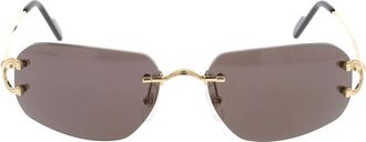 Cartier Zonnebril - unisex - Accessoires - Geel - Maat: ONE Size