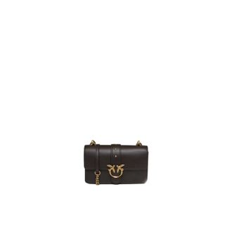 Pinko Bolso de hombro One Mini - Bags - Mujer - Marr&oacute;n - ONE SIZE