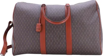 Saint Laurent Le Monogramme Duffle Bag Monogram All Over Coated And 72H (Authentic Pre-Loved)