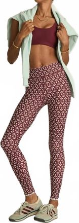 The Upside Firefly 25In Midi Pant In Floral