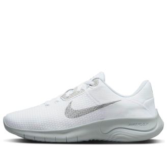 Nike (WMNS) Nike Flex Experience Run 11 Wide White Metallic Silver DH8254-100