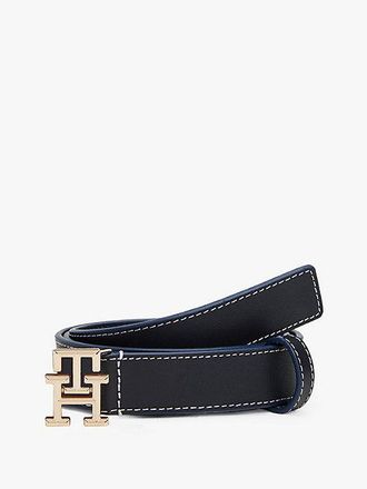 Tommy Hilfiger TH Monogram Leather Belt