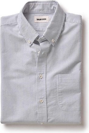 Taylor Stitch The Jack in Navy University Stripe Everyday Oxford