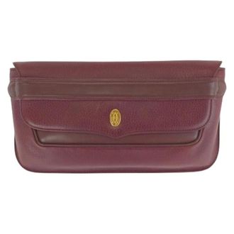 Cartier Pre-owned Clutches, female, Red, Size: ONE SIZE Pre-owned Vintage Clutch Bag