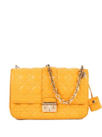 Dior Miss Dior shoulder bag - women - Calf Leather - One Size - Yellow