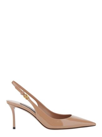 Dolce & Gabbana Pink Slingback Pumps