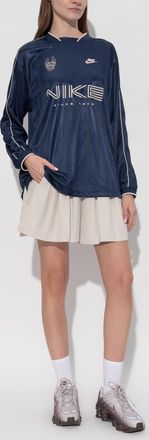 Nike T-shirt With Logo, Womens, Navy Blue