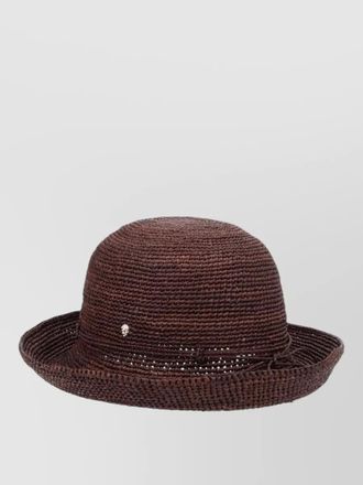 Helen Kaminski wide brim hat decorative detail