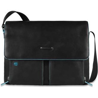 Piquadro Laptoptas - Heren - Laptoptassen - Zwart - ONE Size - Leer - Tassen