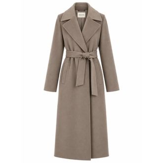 Marella Jassen, Dames, Beige, XS, Emmboero Jas