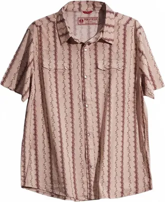 Iron And Resin Mens Solstice Shirt In Cream