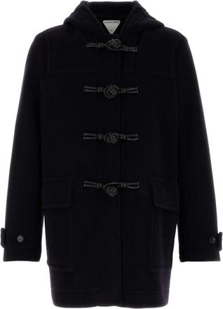 Bottega Veneta Midnight Blue Wool Duffle Coat