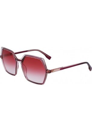 Karl Lagerfeld Womens KL6083S 56 626 Sunglasses - Red - One Size