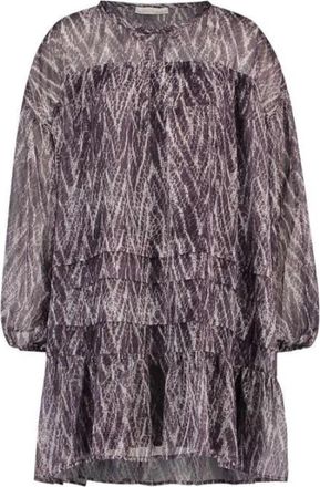 Freebird by Steven Short Kleedjes - Dames - Korte kleedjes - Paars - M - Kleedjes