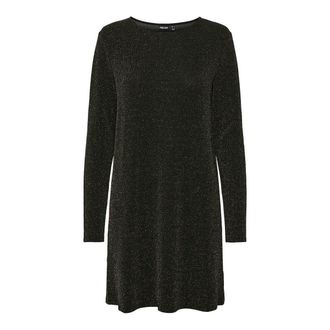 Pieces Korte jurk in glanzend tricot